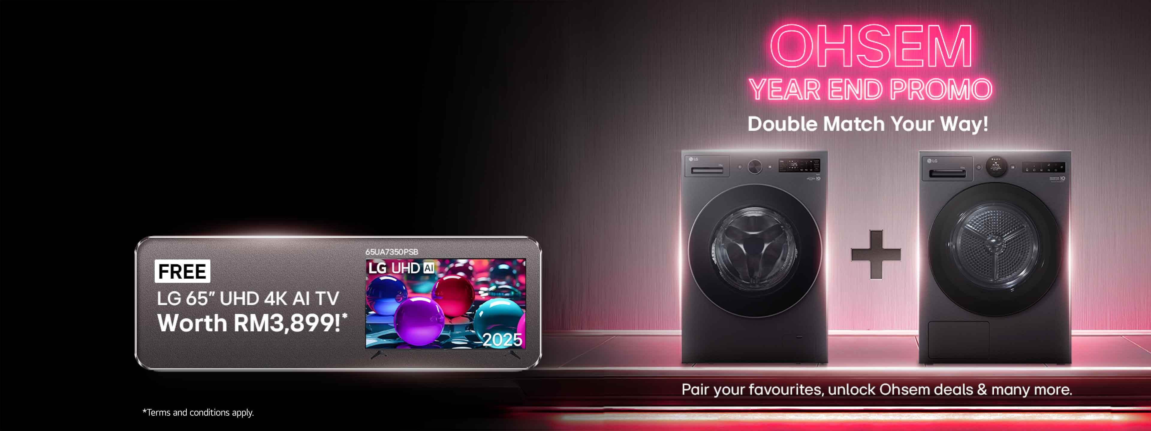 LG Subscribe seasonal offer