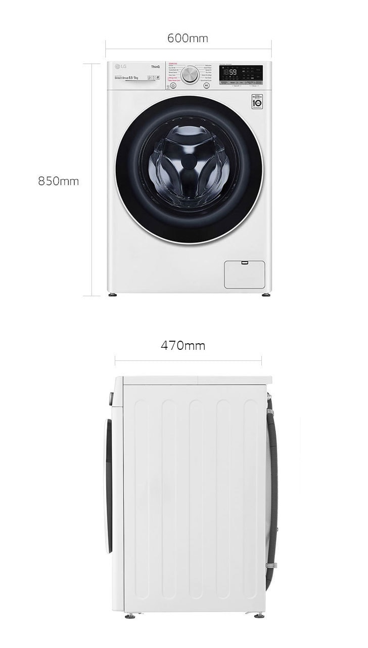 LG FV1209D4W product feature