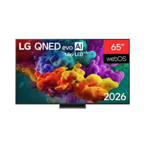 65 inci LG QNED evo AI Mini LED QNED87 4K TV Pintar 2026