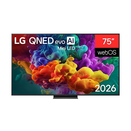 75 inch LG QNED evo AI Mini LED QNED87 4K Smart TV 2026