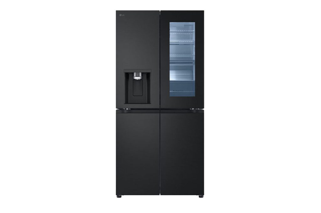[Subscribe] 508L French Door Fridge with InstaView in Essence Matte Black Finish