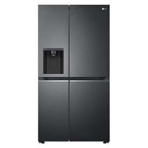 [Subscribe] 635L Side-by-Side Fridge in Matte Black Finish
