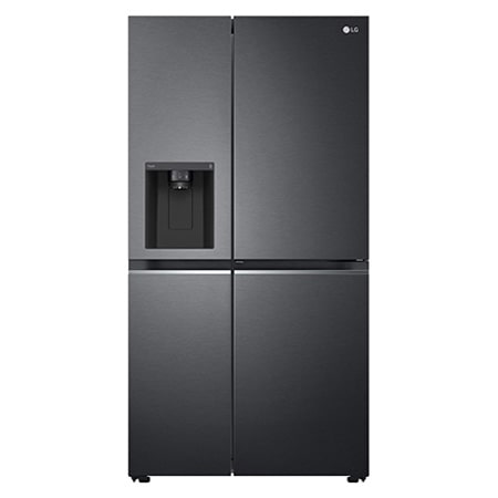 [Subscribe] 635L Side-by-Side Fridge in Matte Black Finish
