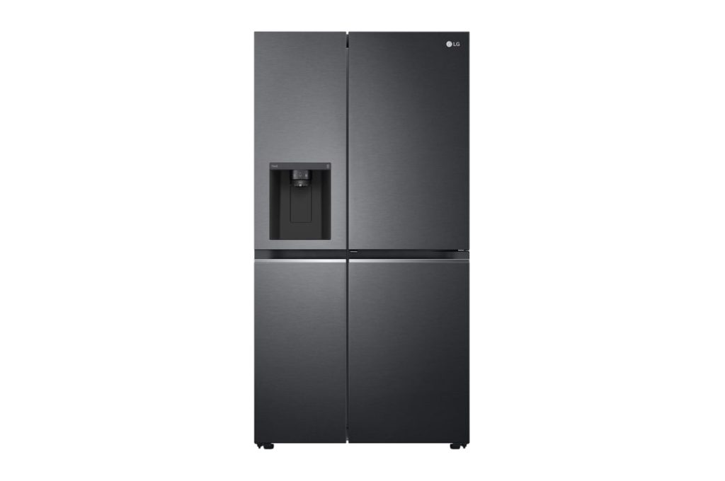 [Subscribe] 635L Side-by-Side Fridge in Matte Black Finish