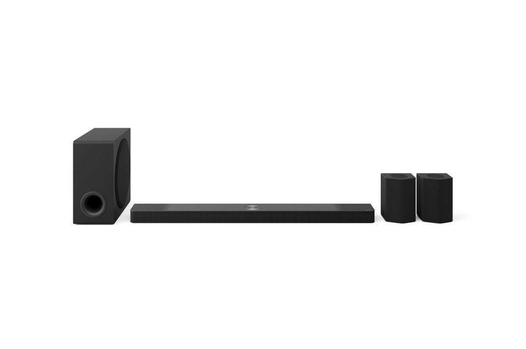 LG S95TR 9.1.5 saluran LG Soundbar Teater Rumah dengan Bunyi Surround dan Pembesar Suara Belakang